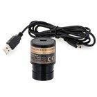 Amscope 40x-1000x 2-led Portable Compound Microscope Kids Kit  Book 3mp Camera