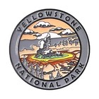 Cre8travel Yellowstone National Park Collectible Magnet - Enamel Finish  New