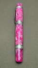 Ancora Perla Pink Marble Pattern Rollerball Pen  no Box papers 