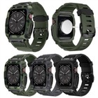 Iwatch Band Strap rugged Case Mod Kit For Apple Watch Series 9 8 7 6 5 4 Se 45mm