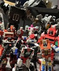 Lot Of 9 Mixed Transformers Collection Action Figures Used