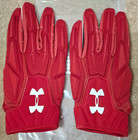 Under Armour Highlight Ncaa Wisconsin Badgers Padded Football Gloves  Xl  Red