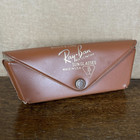 Vintage 1940s 1950s Ray Ban Sunglasses Belt Clip Case Vinyl Wwii Bausch   Lomb