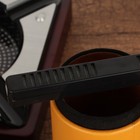 Leather Humidor Travel Cigar Tube Cases Holder Box Humidifier Jet Torch Lighter