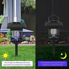Solar Powered Mosquito Zapper Solar Bug Zapper  Bug Zapper Outdoor Ip44 Mosquito