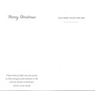 New Christmas Card 3 5x7 Money Gift Card--snowman May Your Xmas Be Blessed