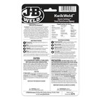 J-b Weld 8276 Kwikweld Quick Setting Steel Reinforced Epoxy - Dark Grey 2 Oz