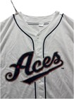 Reno Aces Milb Mlb Minor League Baseball 2009-2018 White Sga Jersey Men   s Xl