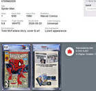Spider-man  1 1990 Cgc 9 8 Nm m Custom Label Todd Mcfarlane Cover Key 1st Issue