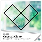 Gallery Glass Stained Glass Paint 8 Oz Crystal Clear Realistic Color Effect