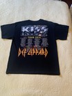 Vintage Authentic 2014 Kiss Anniversary Tour T-shirt Size Xl Double Sided Black