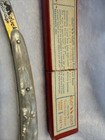 Vintage Pearl Duck Dubl Duck  goldedge  Straight Razor  With Box 