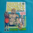 Wwe John Cena Shirt Adult Large Blue Authentic Wear Graphic Wwf Aew Mens