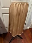 Women Half Slip Camel Size 3xl 24 lx22 w
