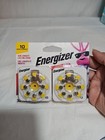 Lot Of 3 Energizer Size 10 Yellow Zinc-air Hearing Aid Batteries 32 Pack
