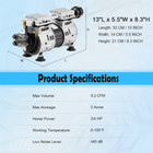 3 4hp Lake Pond Aerator Pump Individual Switch Pond Aeration System 550w 3 Acre