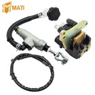 Rear Brake Caliper   Master Cylinder W hose For Honda Trx400ex 400ex 1999-2004