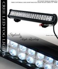 22  120w Cree Spot Flood Led Light Bar Offroad Bull Guard Roof Bumper Mount G06f