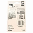 Abco Clear  2  25 Watt Candelabra Base Vanity Light Bulbs Non Led