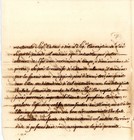 1769 Italian Administrative Letter Sardinia Cagliari Contract Signed Viceroy