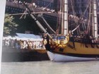 Photograph Tall Ship Hms Rose Sailing Full Color Docked Chicago Navy Pier 1990 
