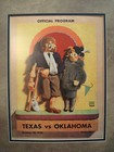 Vintage Texas Longhorns Football Poster  Framed  texas Vs Oklahoma   1936