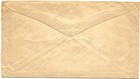 Us- Scott 156 On Washington  D c  Cover With Fancy Cancel With Open Flap