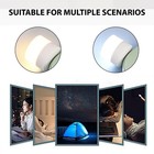 Mini Usb Led Night Light Warm White Portable Reading Lamp 5pcs Pack Book Bed Car