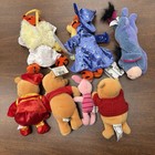 Lot 6 Rare Winnie The Pooh Disney Store Mini Bean Bag Plush Beanie  Tigger Nwt