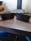 Pair Antique 1920 s German Shepherd Cast Iron Bookends Or Doorstops Ships Free