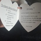 Rare   ty Beanie Babies Stinky Skunk Plush Beanbag 1995 Vintage W  Tags