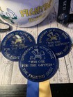 Vintage Notre Dame University Lot Pins Lanyards Cards Big Bowl Cup