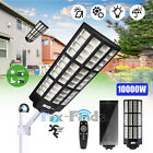 10000w Outdoor 1680led Solar Street Light Commercial Dusk To Dawn Road Lamp pole