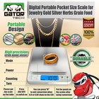 Digital Kitchen Scale Food Diet Cook Weight Jewelry Gold Grain Gram 2000g X 0 1g