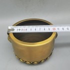 4  Chinese Antique Collection Fine Carving Brass Pot