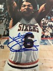 Julius Erving Signed Sport Magazine Feb 1979 Dr  J Phila 76ers Hof No Label Jsa