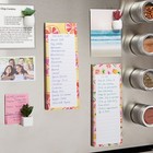 6-pack Cute Magnetic Grocery List Paper Notepads For Fridge  6 Fruit Designs 