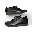 Vintage 80s Women   s Black Reebok Classic Sneakers  Leather Upper And Rubber Sole