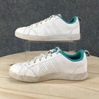 Adidas Shoes Womens 7 Advantage Clean Vs Casual Sneakers White Leather Aw4746