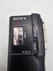 Sony M-667v Microcassette-corder Black Handheld Vor W cassette Tested And Works