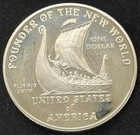 2000-p Leif Ericson Proof Silver Dollar Us Mint Commemorative  No Box Or Capsule