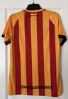 Giova Sant Andreu Home Soccer Jersey Shirt - Red Yellow Size Medium 21 22