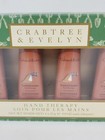Crabtree   Evelyn Gardeners Hand Therapy Set Of 4 Lotions New