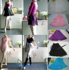 Ladies Kids Chiffon Ballet Wrap Over Scarf Dance Leotard Tutu Skirt Dress 8color