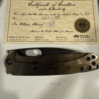 Medford Infraction Pvd Blade hardware W  Faced Bronze Handles clip - Pinstriped 