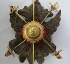 Vintage Marto Of Toledo Spain Sword Sabre Shield Plaque