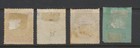Rhodesia Stamps 1896 Sg34 35 37 47 Mint Hinged    Used Cv   45 5