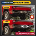 2 Pack License Plate Light Housing Fit For Nissan Frontier 2007-2019 Armada Tita