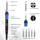 Soldering Iron Kit  80w 110v Lcd Digital Welding Tools  80w Kit 
