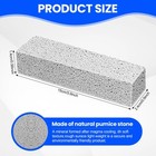 6 Pack Pumice Stone Toilet Bowl Cleaner  Scouring Stick For Toilet Cleaning     